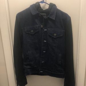 Matix fleece/jean jacket
